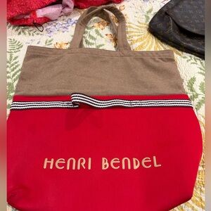 Vintage Henri Bendel tote bag- wool